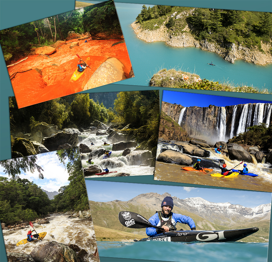 vyrobené fotoobrazy pro kayak beach bar