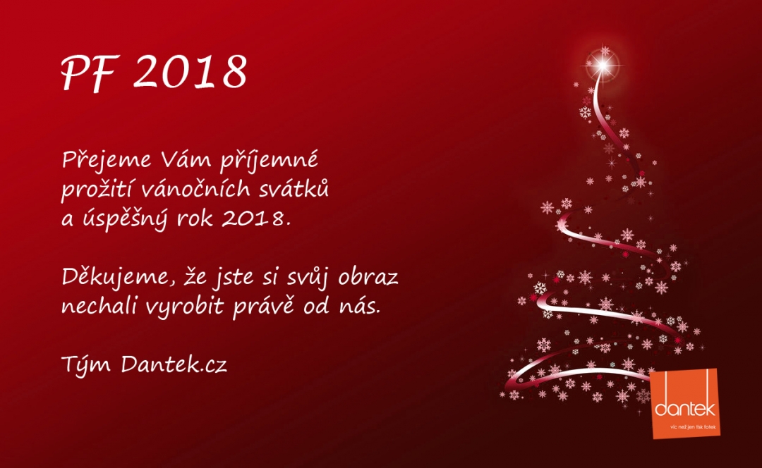 pf 2018 od dantek.cz výrobce fotoobrazů
