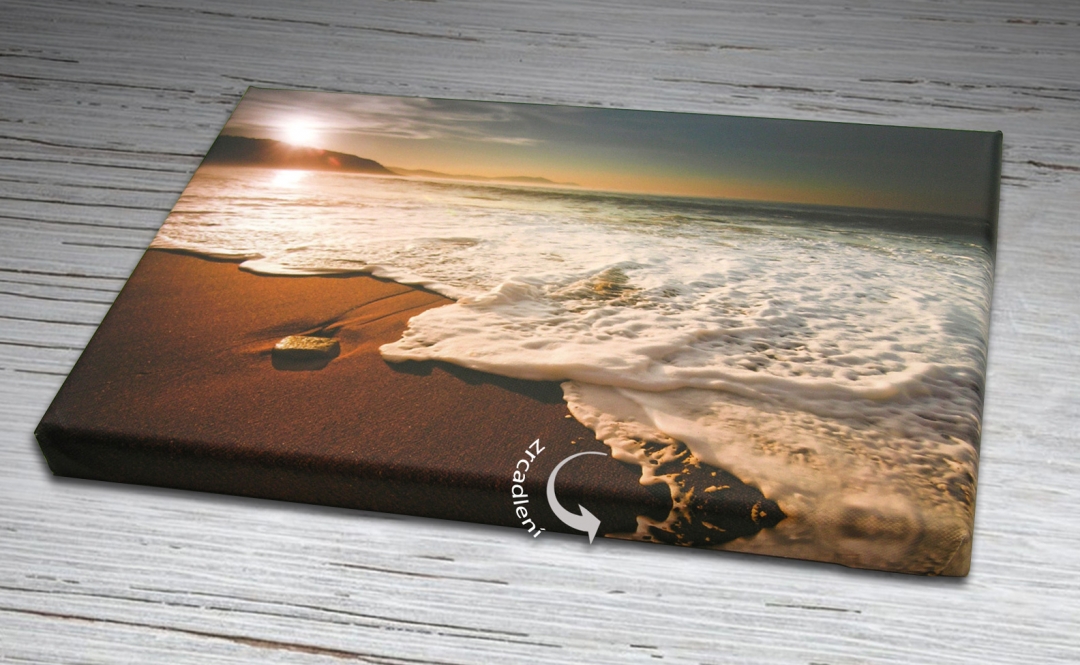 příklad zrcadlených boků fotoobrazu