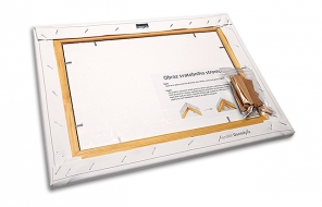 svatební strom hostů ze zadu