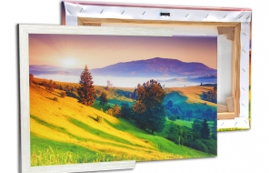 Obraz z přední i zadní strany